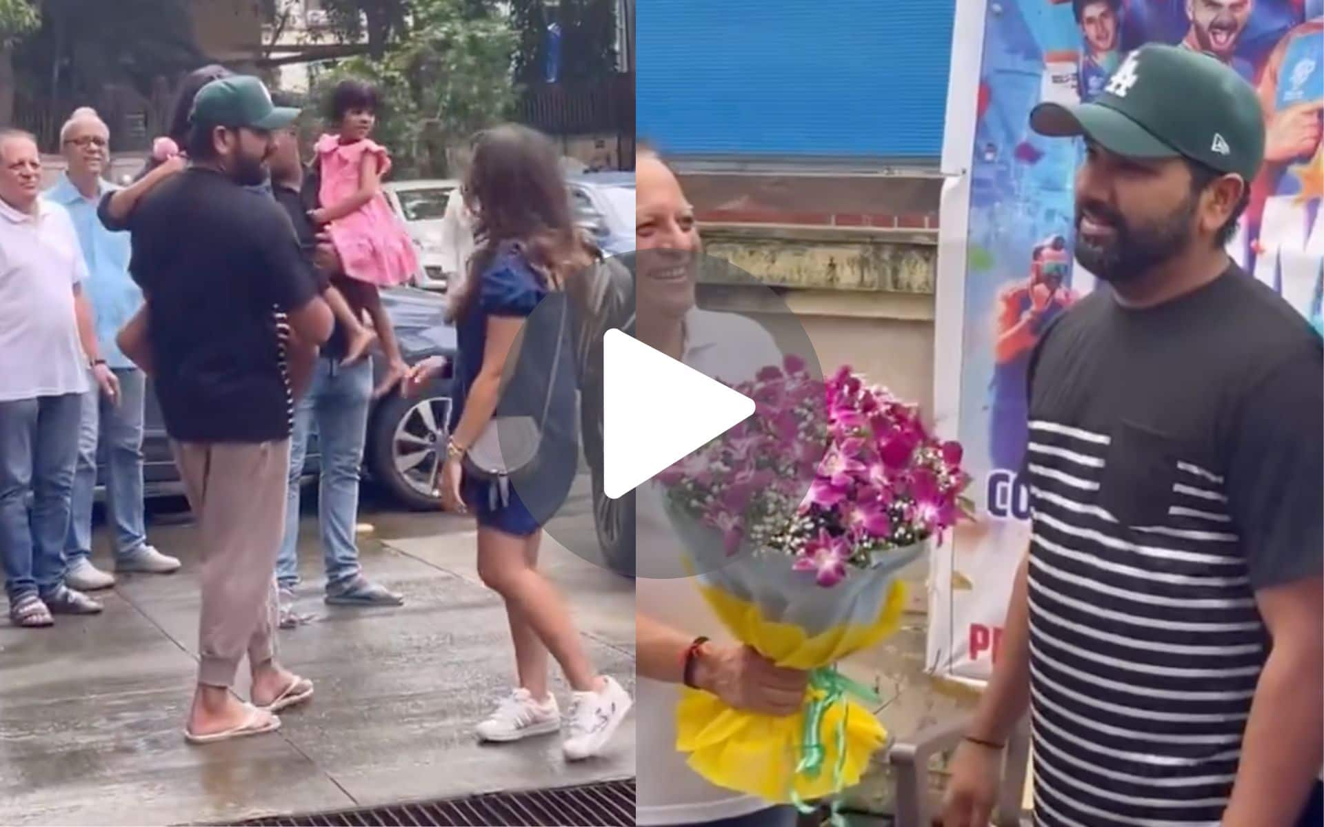 [Watch] Rohit Sharma's Heroic Welcome For T20 World Cup Win In Mumbai Ahead Of SL Tour